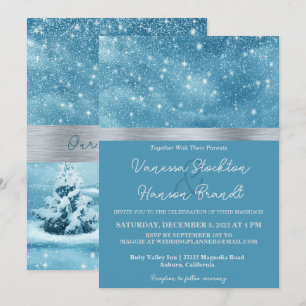 Winter Wonderland Faire-part de mariage