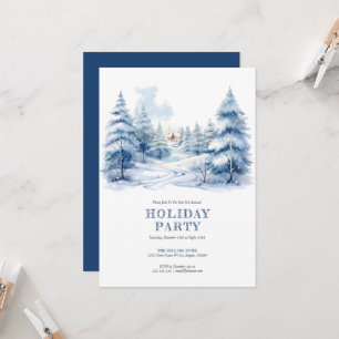 Winter Wonderland Fête Invitation