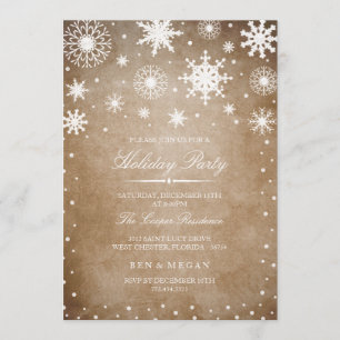 Winter Wonderland Fête Invitation