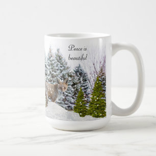 Winter Wonderland Fox / Wildlife Coffee Mug