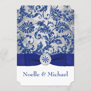 Winter Wonderland, Invitation IMPRIMÉ - Blue #2