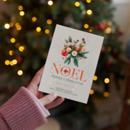 Winter Wonderland Joyeux Noel Carte de vacances