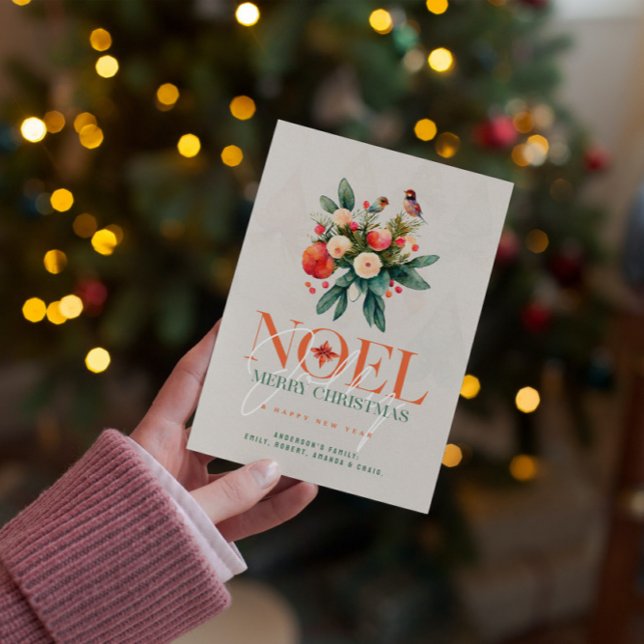 Winter Wonderland Joyeux Noel Carte de vacances (Créateur téléchargé)