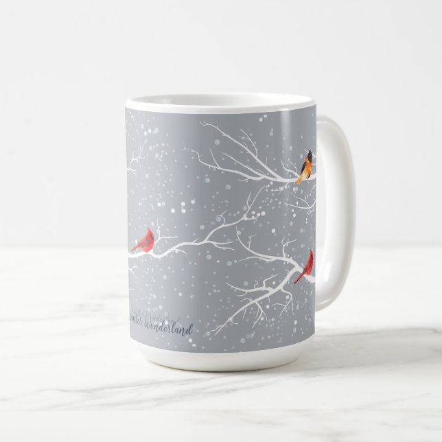 Winter Wonderland Kaffeetasse (VorderseiteRechts)