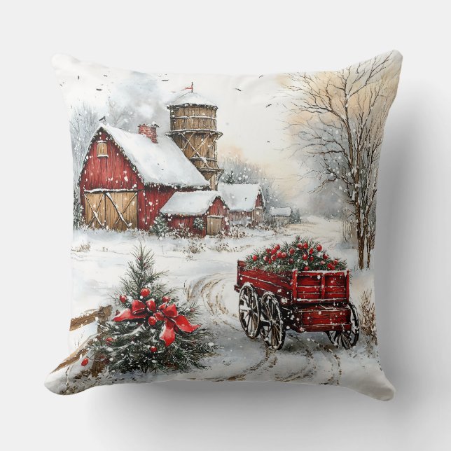 Winter Wonderland Kissen (Vorderseite)