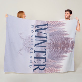 Winter Wonderland Kuschel-Fleece-Decke  Fleecedecke