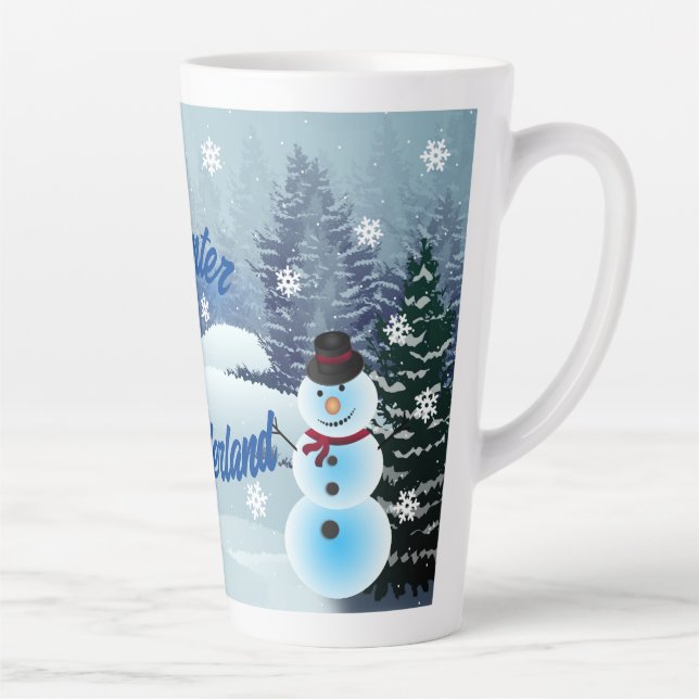 Winter Wonderland Latte Mug (Droite)
