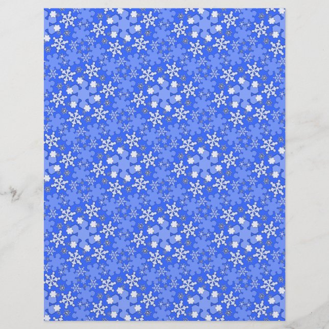 Winter Wonderland Lg N'importe quel papier scrapbo (Devant)