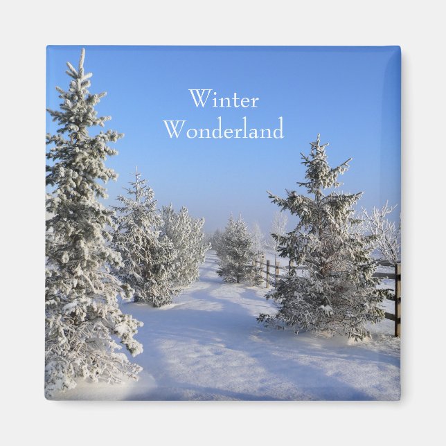 Winter Wonderland Magnet (Vorne)