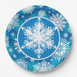 Winter Wonderland Pappteller