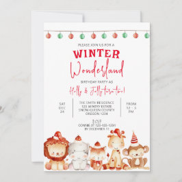 Winter Wonderland Party, Twins Geburtstag, Twin Einladung