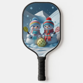 Winter Wonderland Pickleball - Schneewitz auf dem Schläger