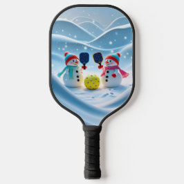 Winter Wonderland Pickleball - Schneewitz auf dem Schläger