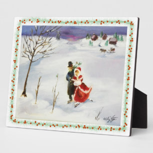 Winter Wonderland Plaque Fotoplatte