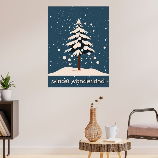Winter Wonderland Poster (Wohnzimmer 3)