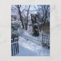 Winter Wonderland Riverside Park New York City NYC