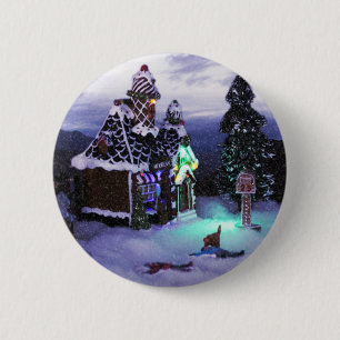 Winter Wonderland Schnee Szene 2020 Button