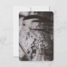 Winter Wonderland Scottish Gedicht Birthday Card