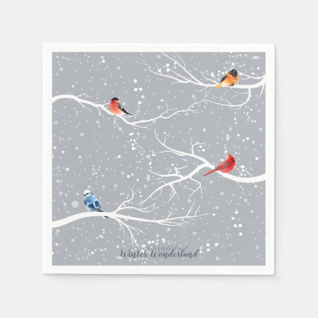 Winter Wonderland Serviette (Vorderseite)