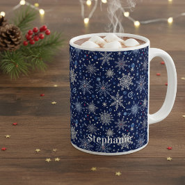 Winter Wonderland Snowflake  Kaffeetasse