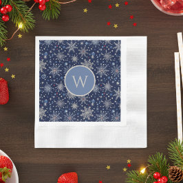 Winter Wonderland Snowflake Serviette