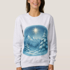 Winter Wonderland Snowland Sweatshirt de forêt | C