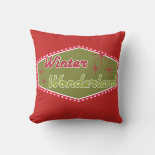 Winter Wonderland Throw Kissen
