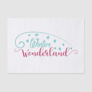 Winter Wonderland Tissue Paper Seidenpapier