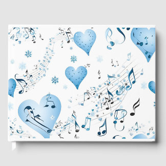 Winter Wonderland Wedding Guest Book Gästebuch