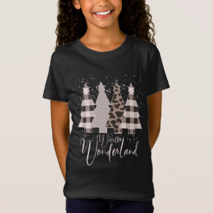 Winter Wonderland Weihnachtsbaum Buffalo Kariert L T-Shirt
