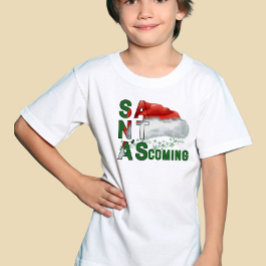 Winter Wonderland Weihnachtsmannmütze Children Tri-Blend Shirt