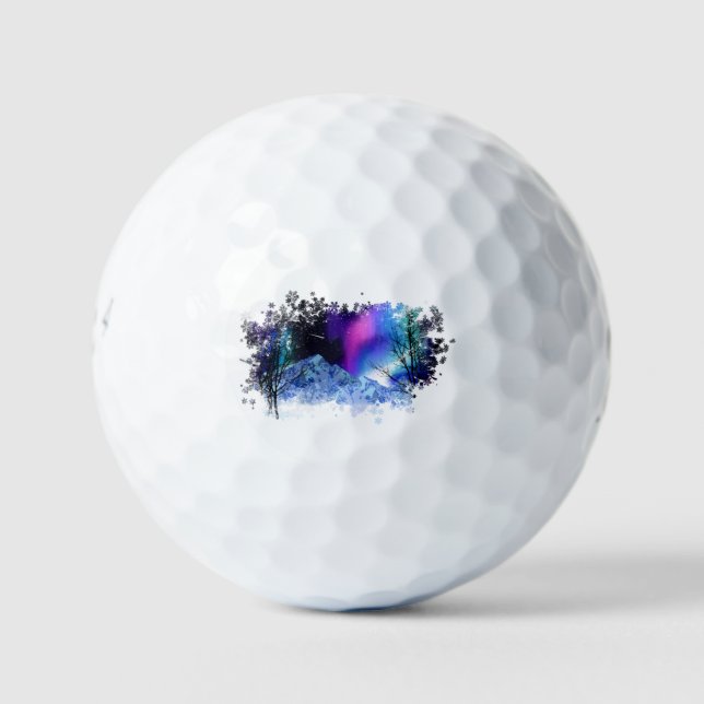 Winter Wonderlights Golfball (Vorderseite)