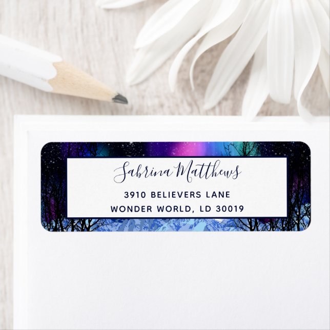 Winter Wonderlights Label (Insitu)