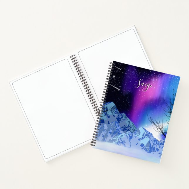 Winter Wonderlights Notebook Notizbuch (Innenseite)