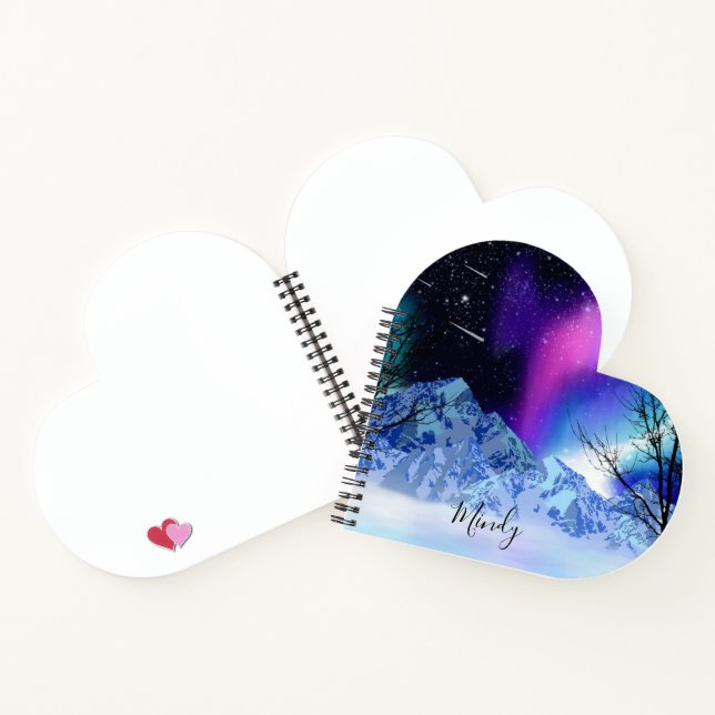 Winter Wonderlights Notizbuch (Innenseite)