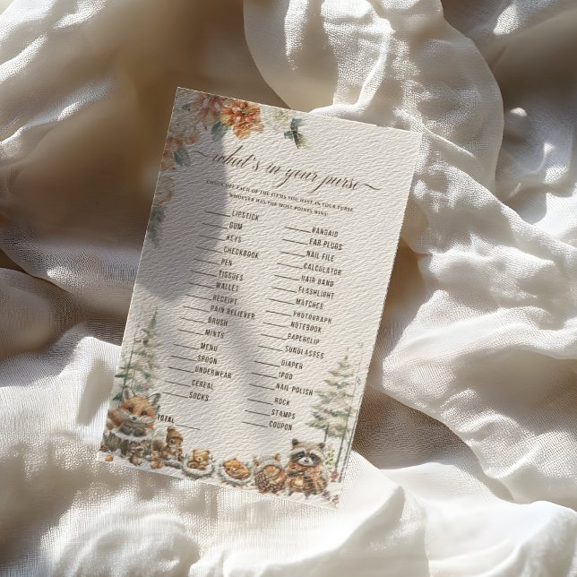 Winter Woodland Animals Kinderspiel (Von Creator hochgeladen)