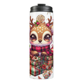 Winter Woodland Fawn Thermosbecher