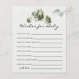 Winter Woodland wünscht sich ein Baby Card Game