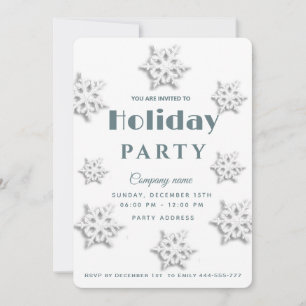 Winter Wunderland Corporate Holiday Party Einladung