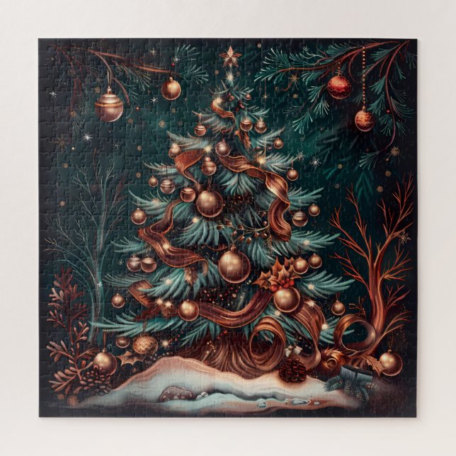 Winter-Wunderland-Puzzle (Vertikal)