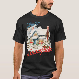 Winter-Wünsche und Schneeflocken-Küsse T-Shirt