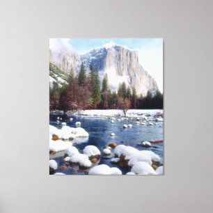 Winter Yosemite National Park Leinwanddruck