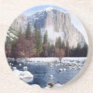 Winter Yosemite National Park Untersetzer
