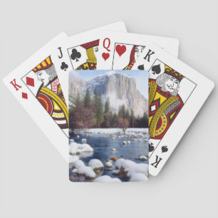 Winter Yosemite Nationalpark Spielkarten
