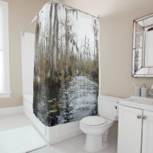 Winter-Zypresse-Bäume in Okefenokee Sumpf