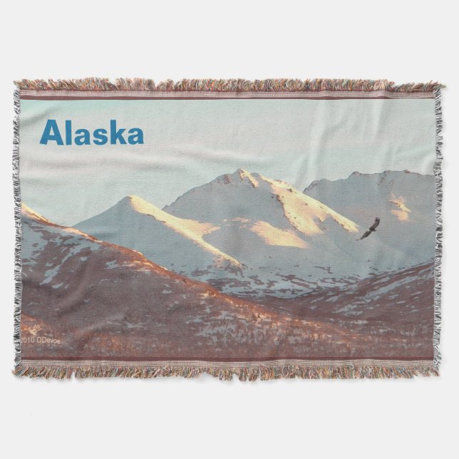 Winteradler Decke (Vorderseite)