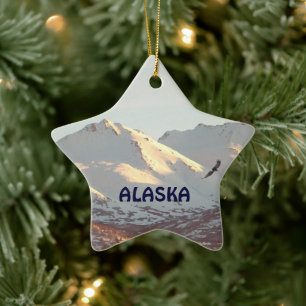 Winteradler Keramik Ornament