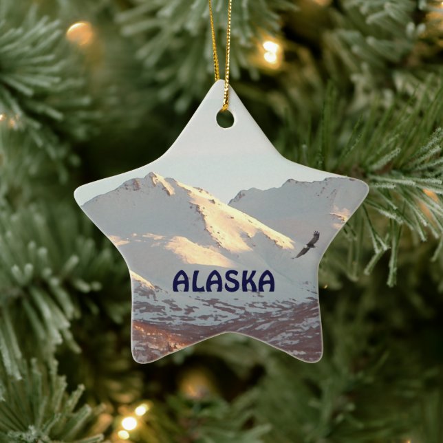 Winteradler Keramik Ornament (Baum)