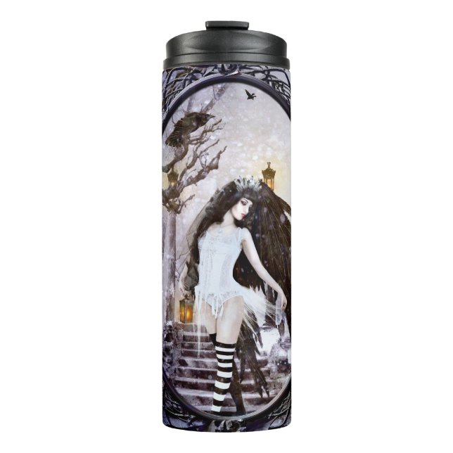 Winterangel Thermosbecher (Vorderseite)