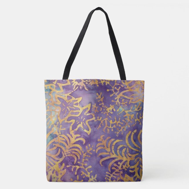Winterbatik Tasche (Vorderseite)